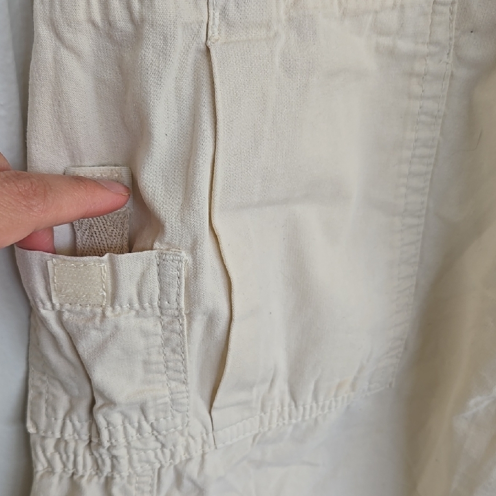 Jaded London Ecru Parachute Cargo Pants Size S - Picture 8 of 16